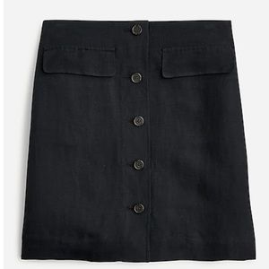 Jcrew Linen Skirt